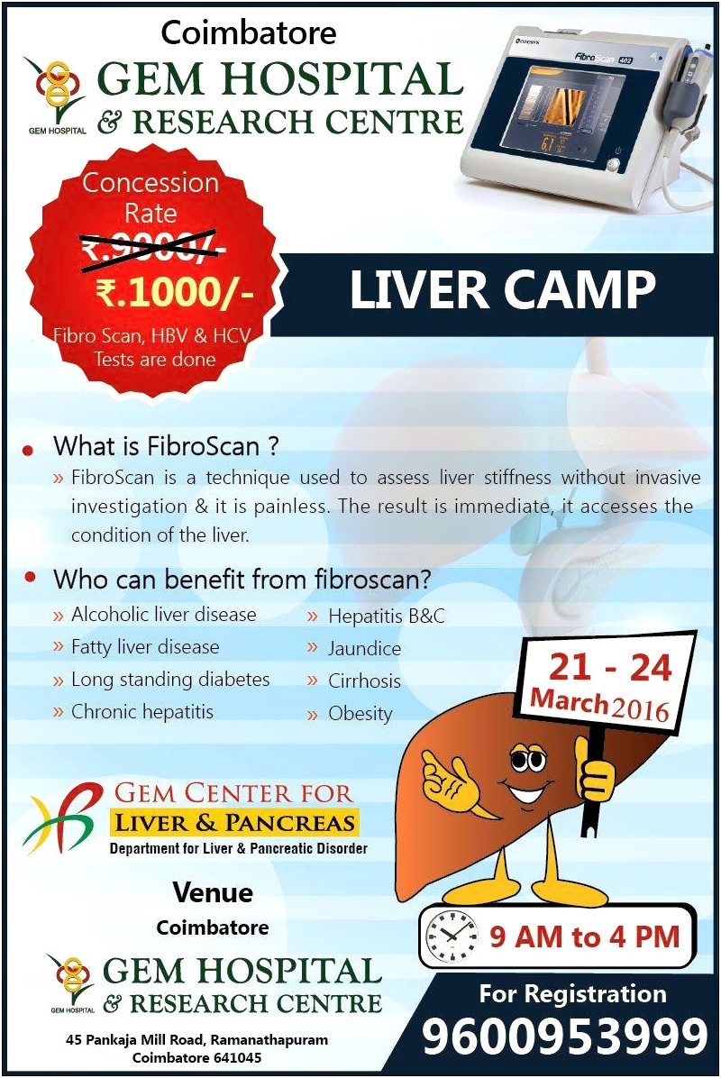 Resume Sample With Fibroscan Of Liver