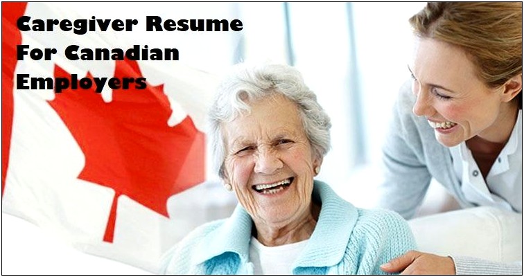 Resume Samples To Be A Caregiver