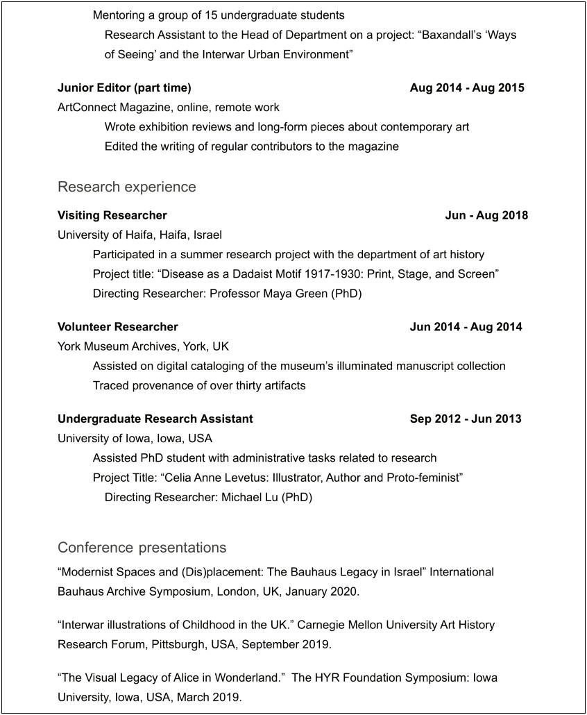 Resume Should You Put Phd After Your Name