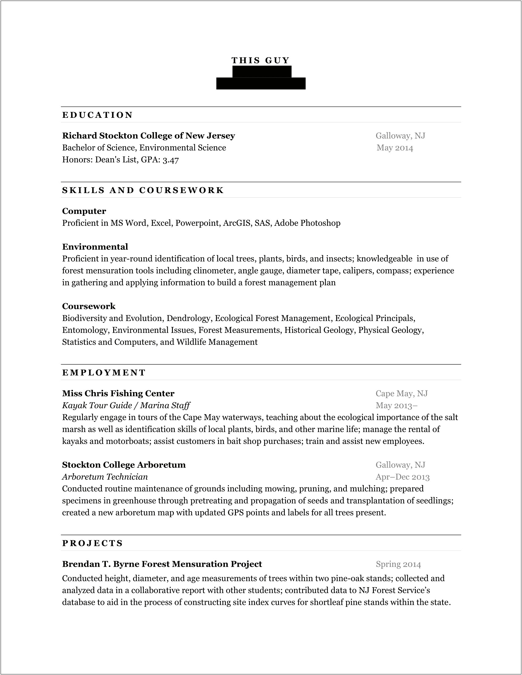 Resume Summary For Graduate Students In Computer Science