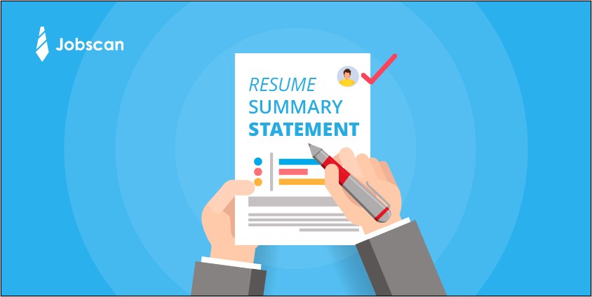 Resume Summary For Sales Job