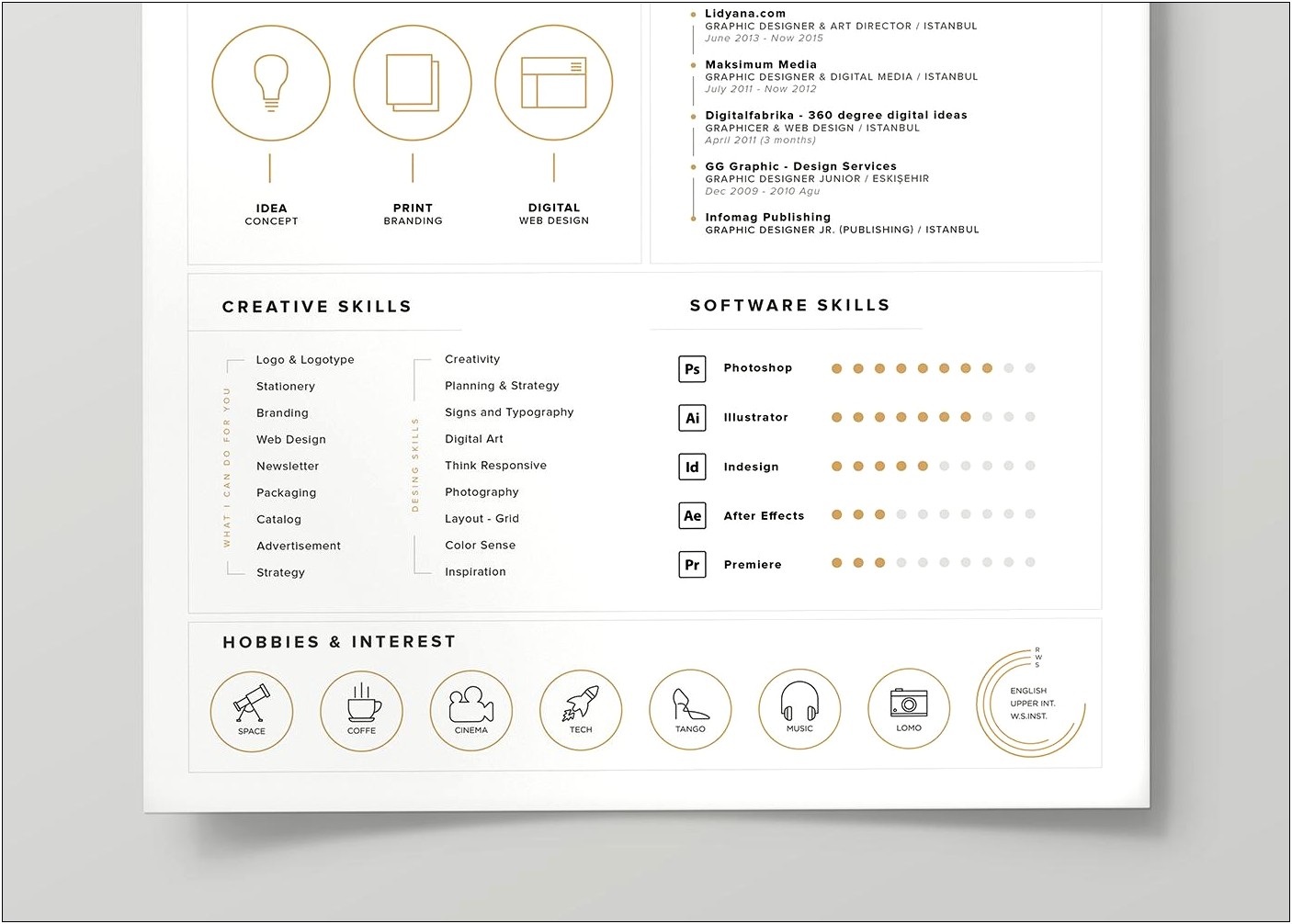 Resume Template For Job Promotion