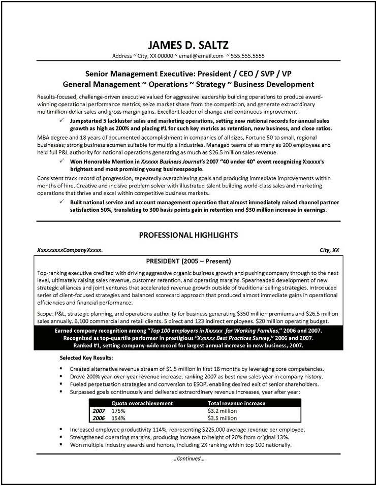 Resume Templates For Gaps In Employment