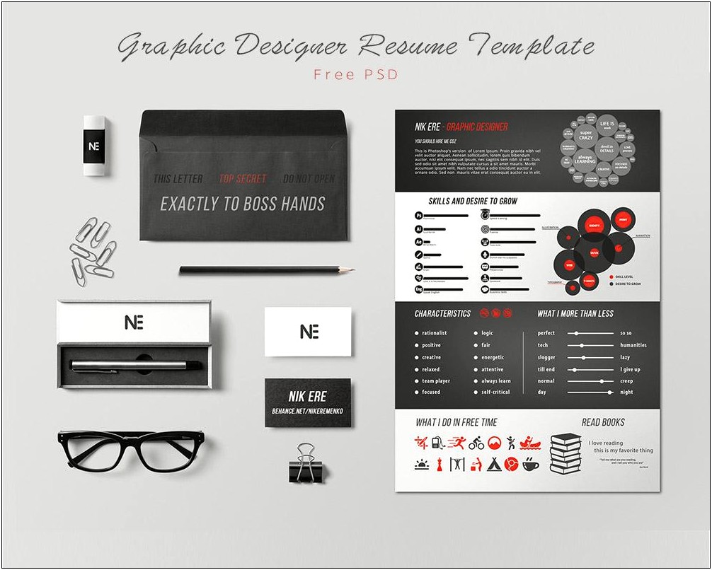 Resume Templates Graphic Design Free