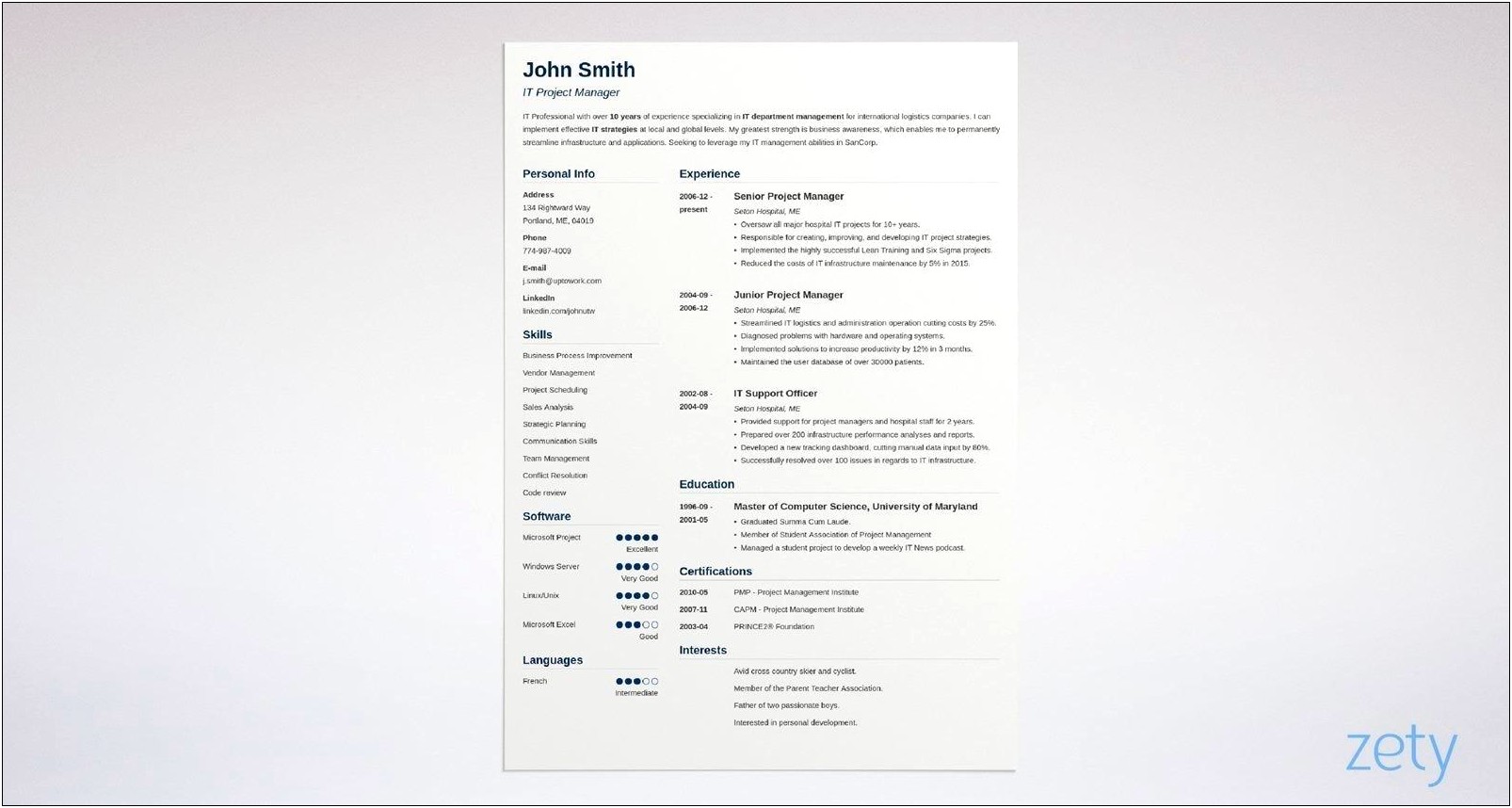 Resume Templates On Microsoft Word 2003