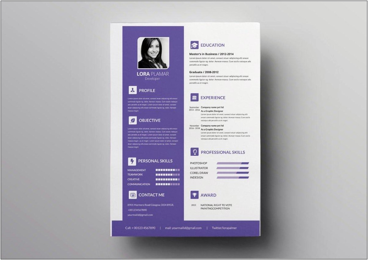 Resume Templates Pages Mac Free