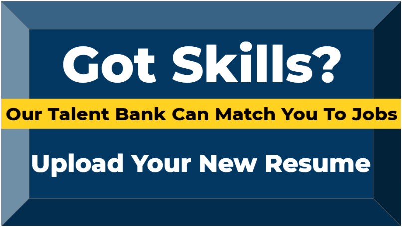 Resume Upload For Bank Jobs