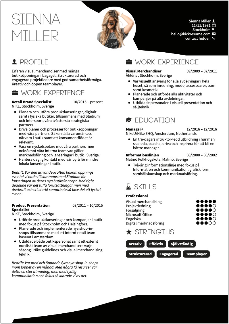 Resume Wording For Job Duties