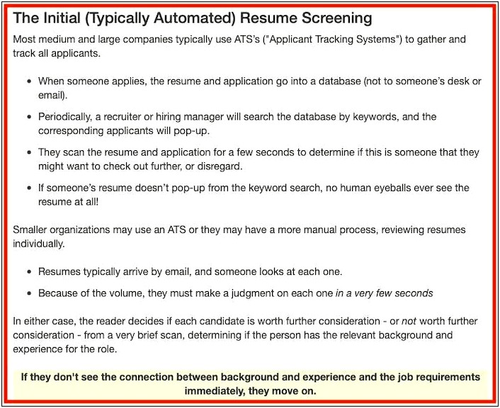 Resumes With Too Many Jobs