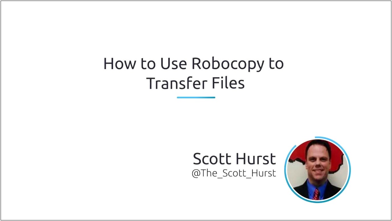 Robocopy Examples Single File Resume