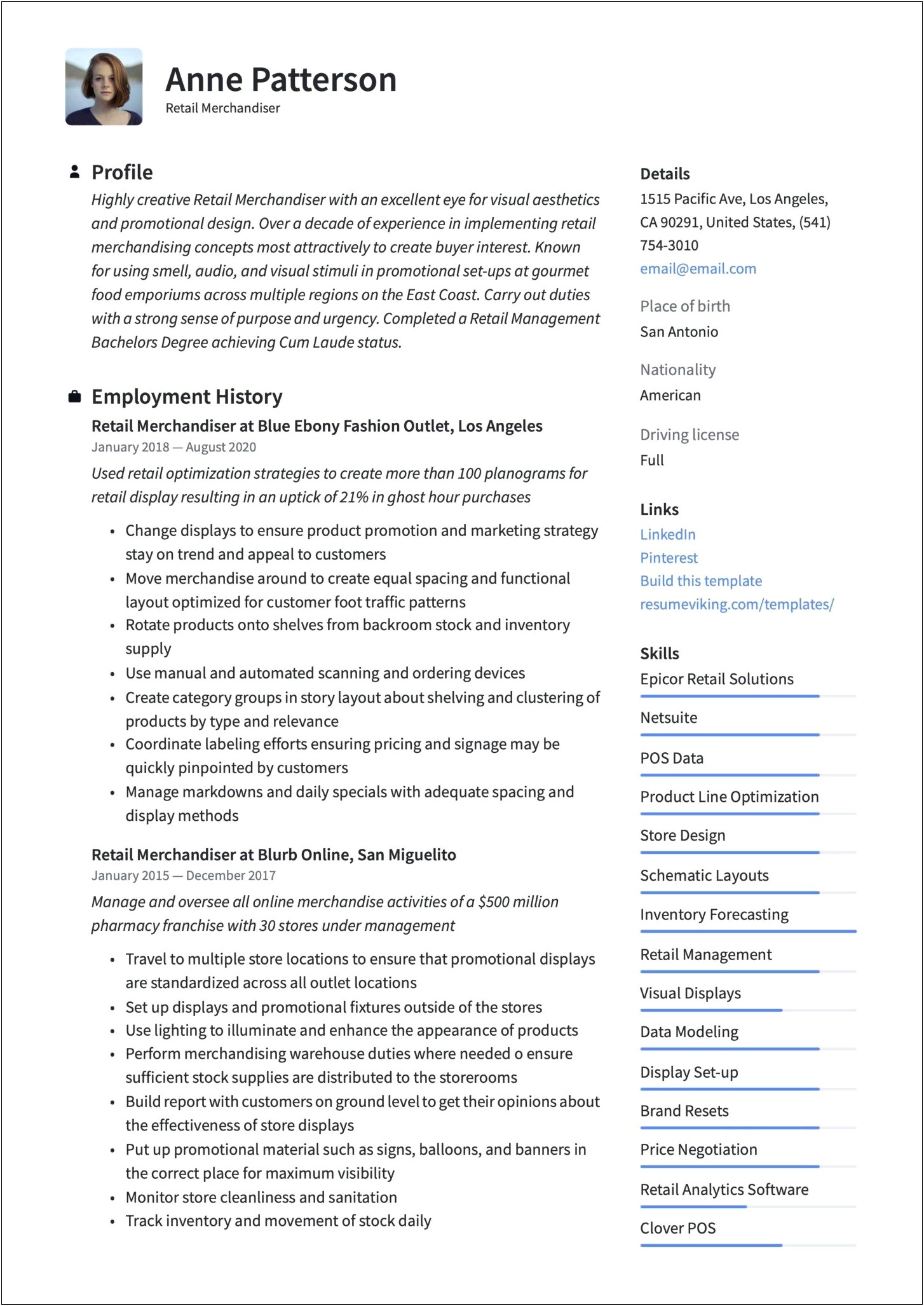 Ross School Of Business Resume Guide