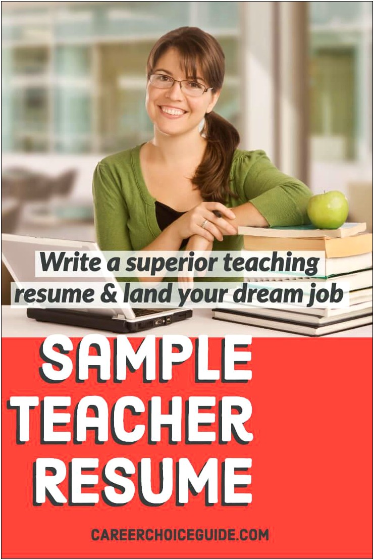 Sample Combination Resume For Teachers