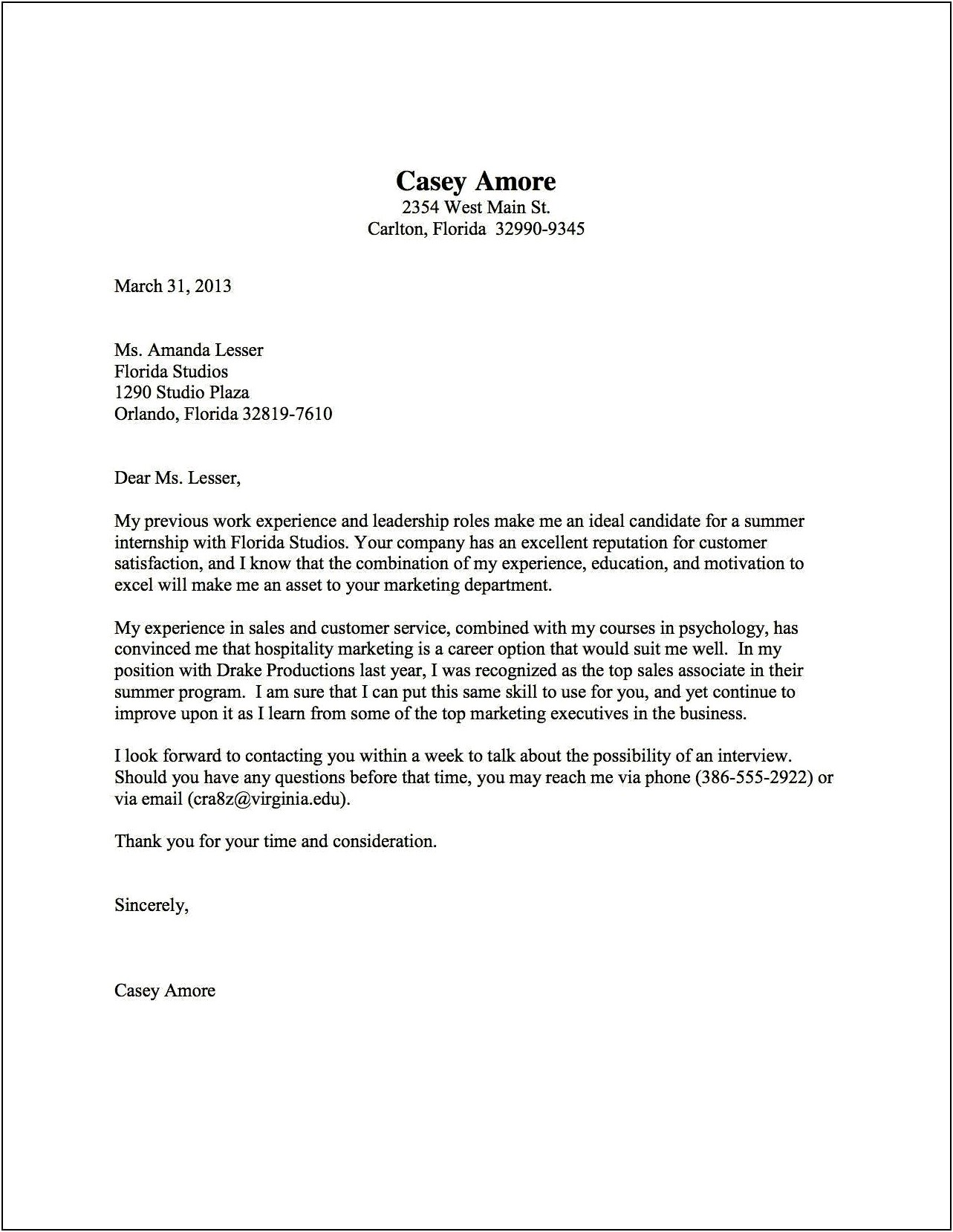Sample Cover Letters Pdf With Resume