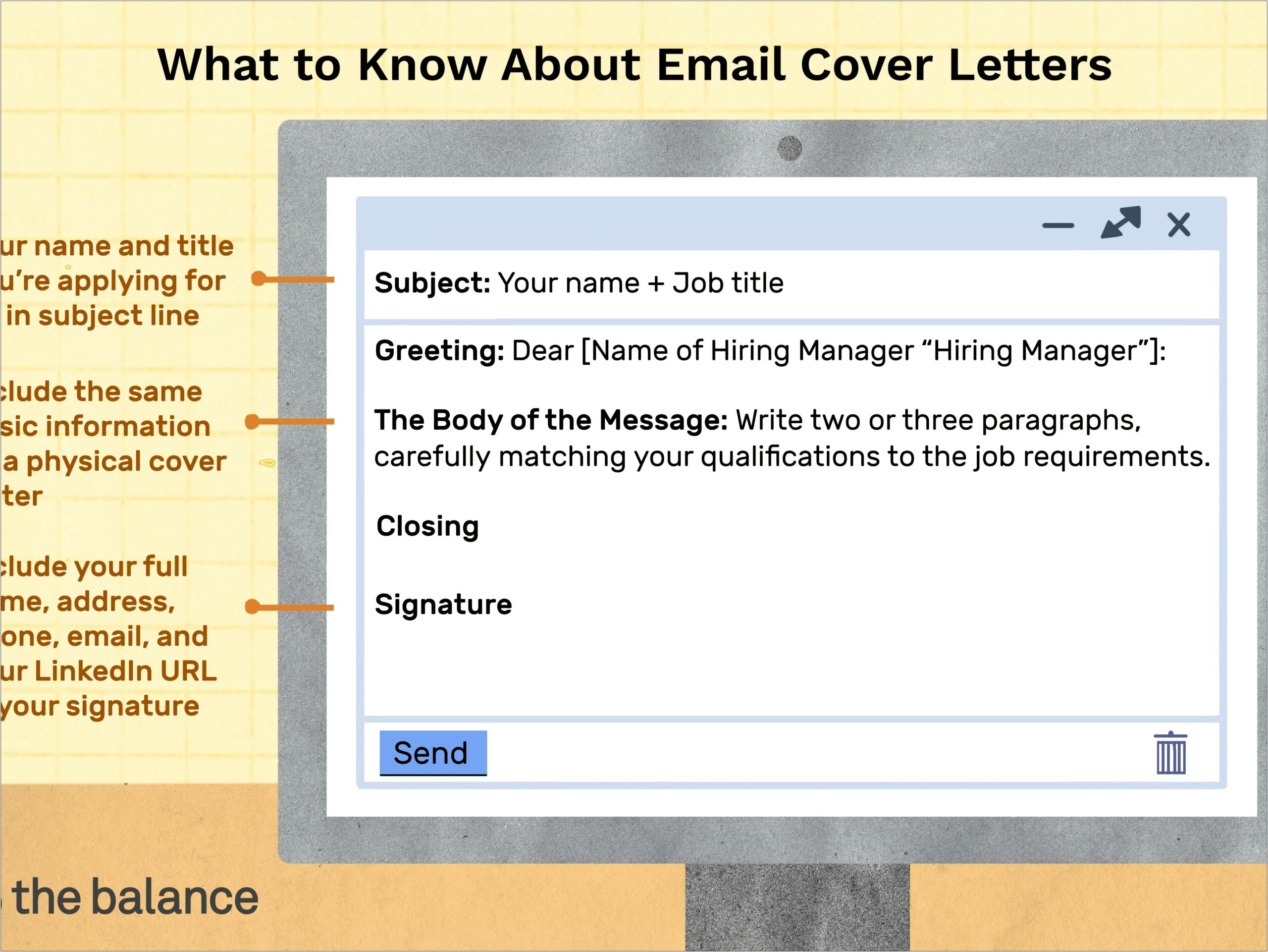 Sample Email Sending Resume To Employer
