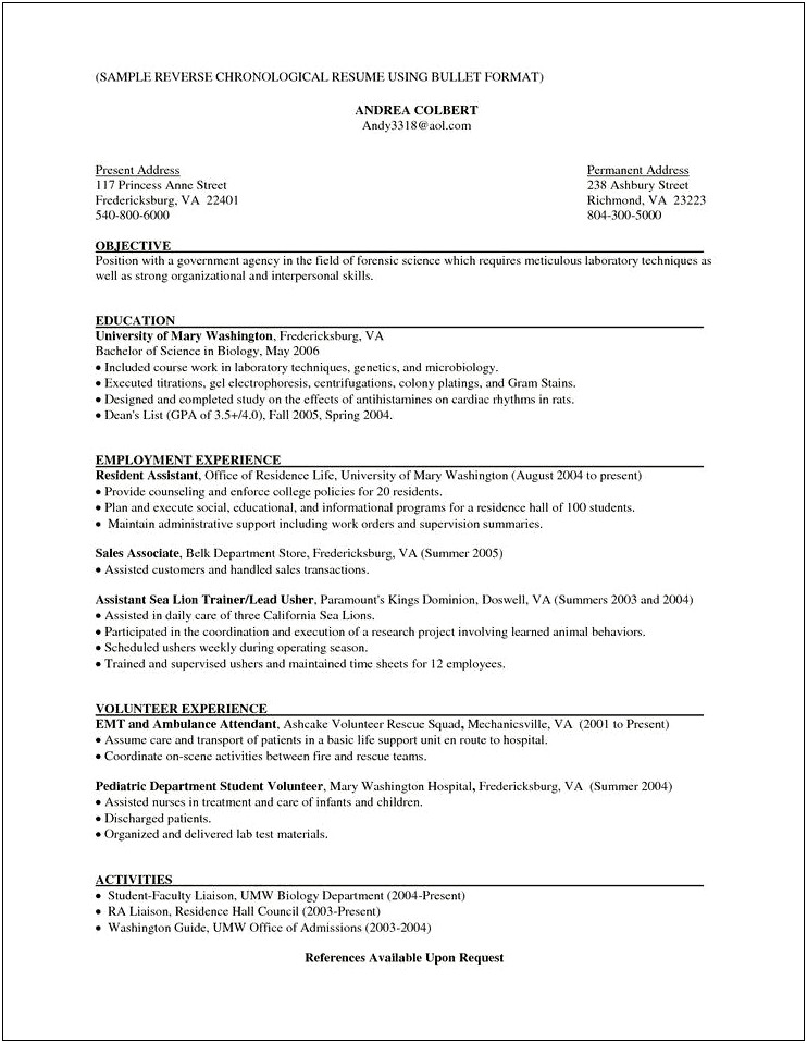 Sample Government It Sales Resume