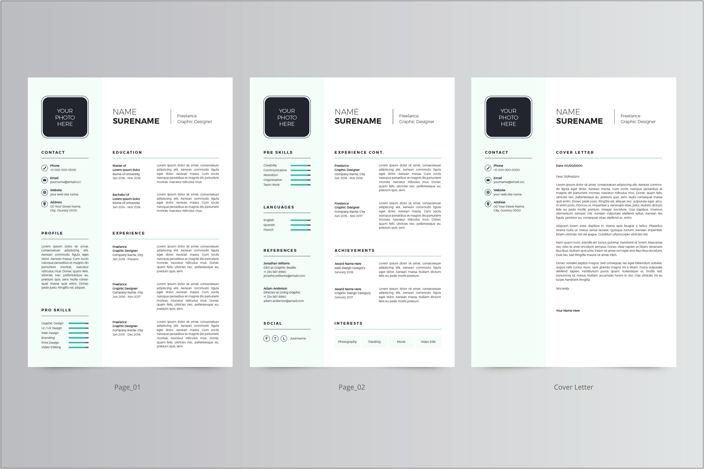 Sample Graphic Design Resume 2018