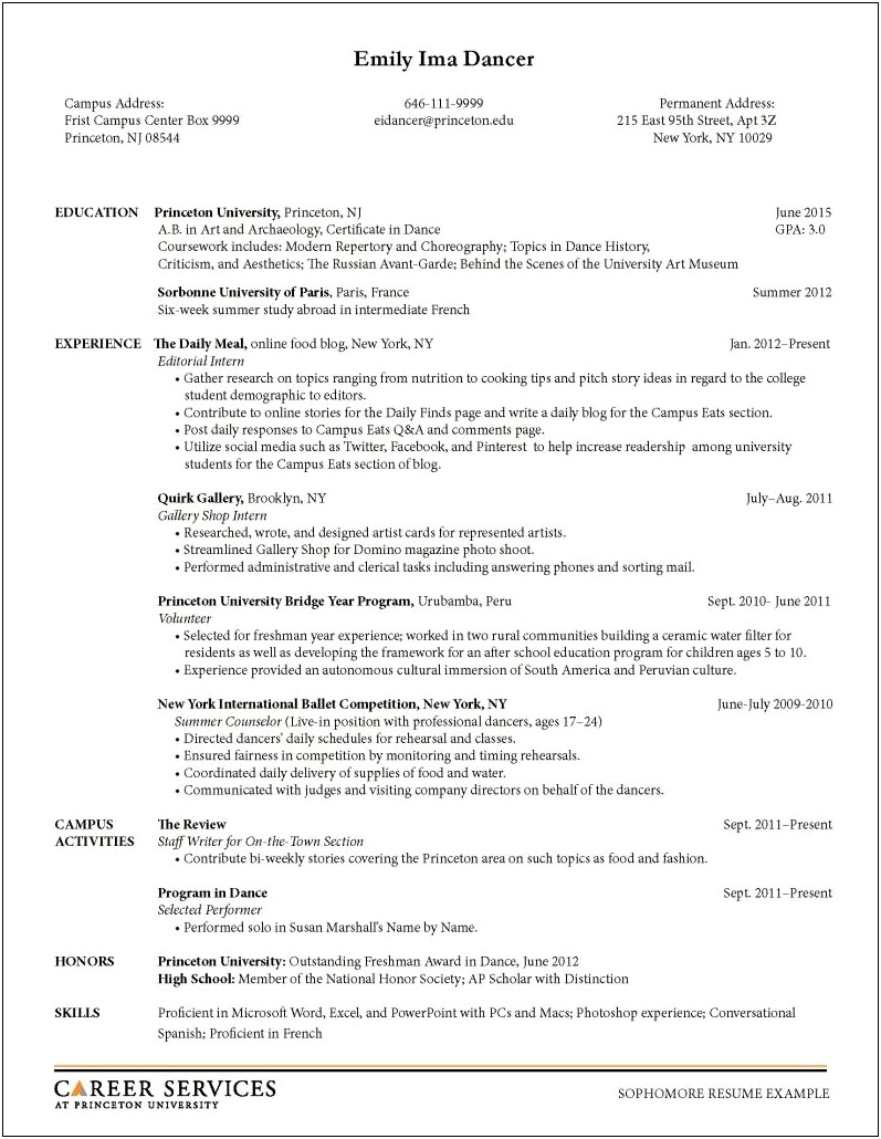 Sample Hither Educatiuon Counseling Resume