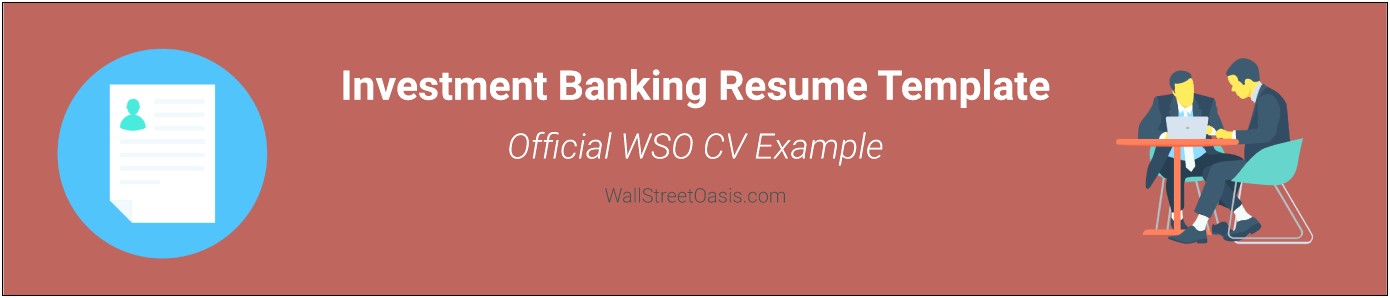 Sample Investment Banking Associate Resume Wso