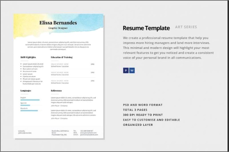 Sample Nursing Resume Word Document
