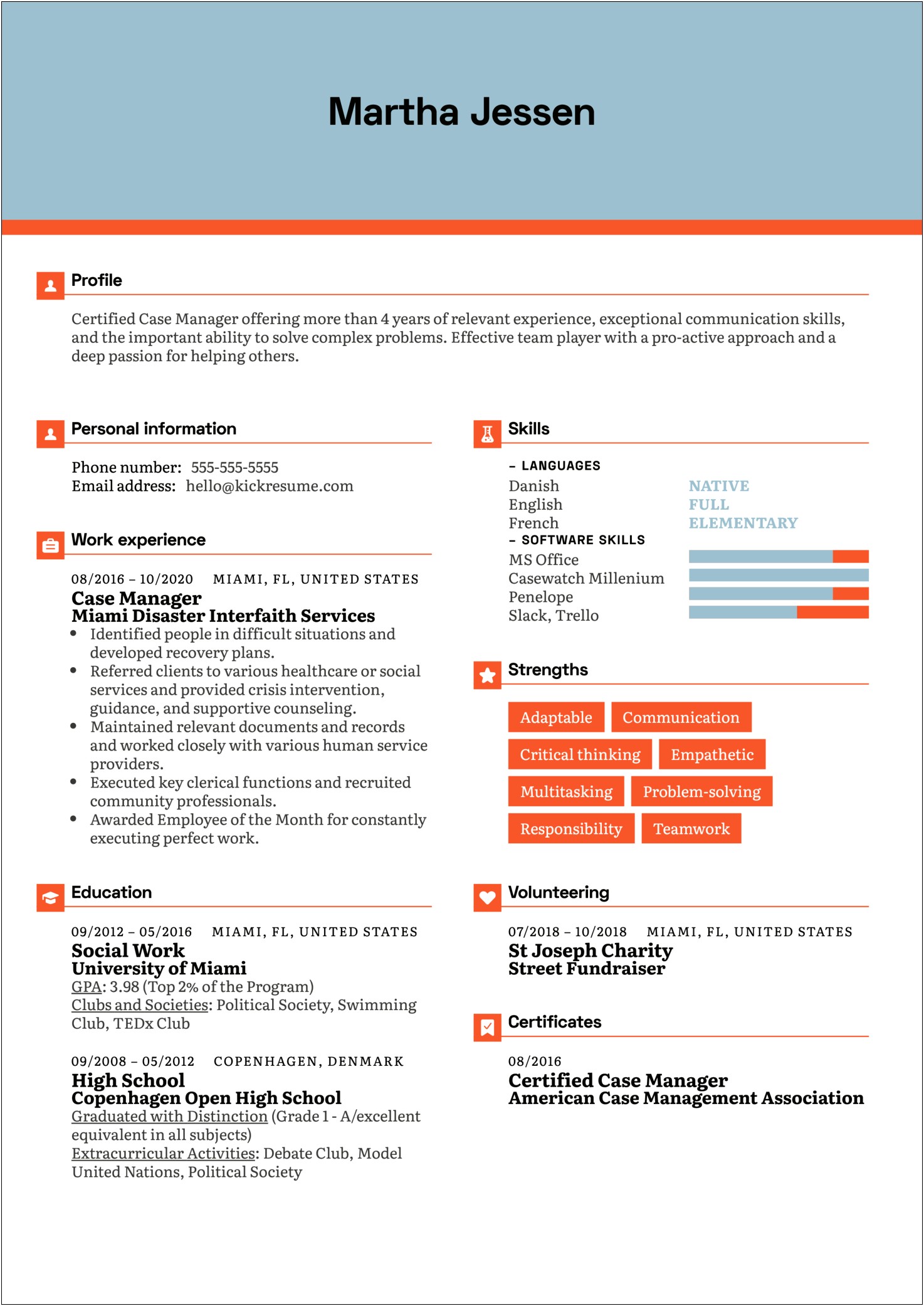 Sample Of Best Healthcare Manager Resume