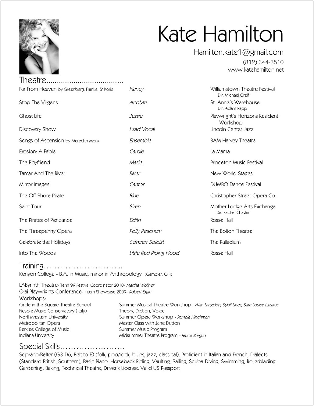Sample Resume At Stay Home Mom