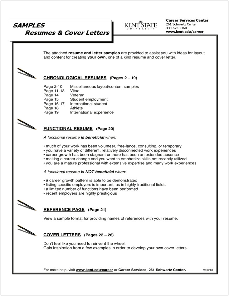 Sample Resume Cover Letter Examples