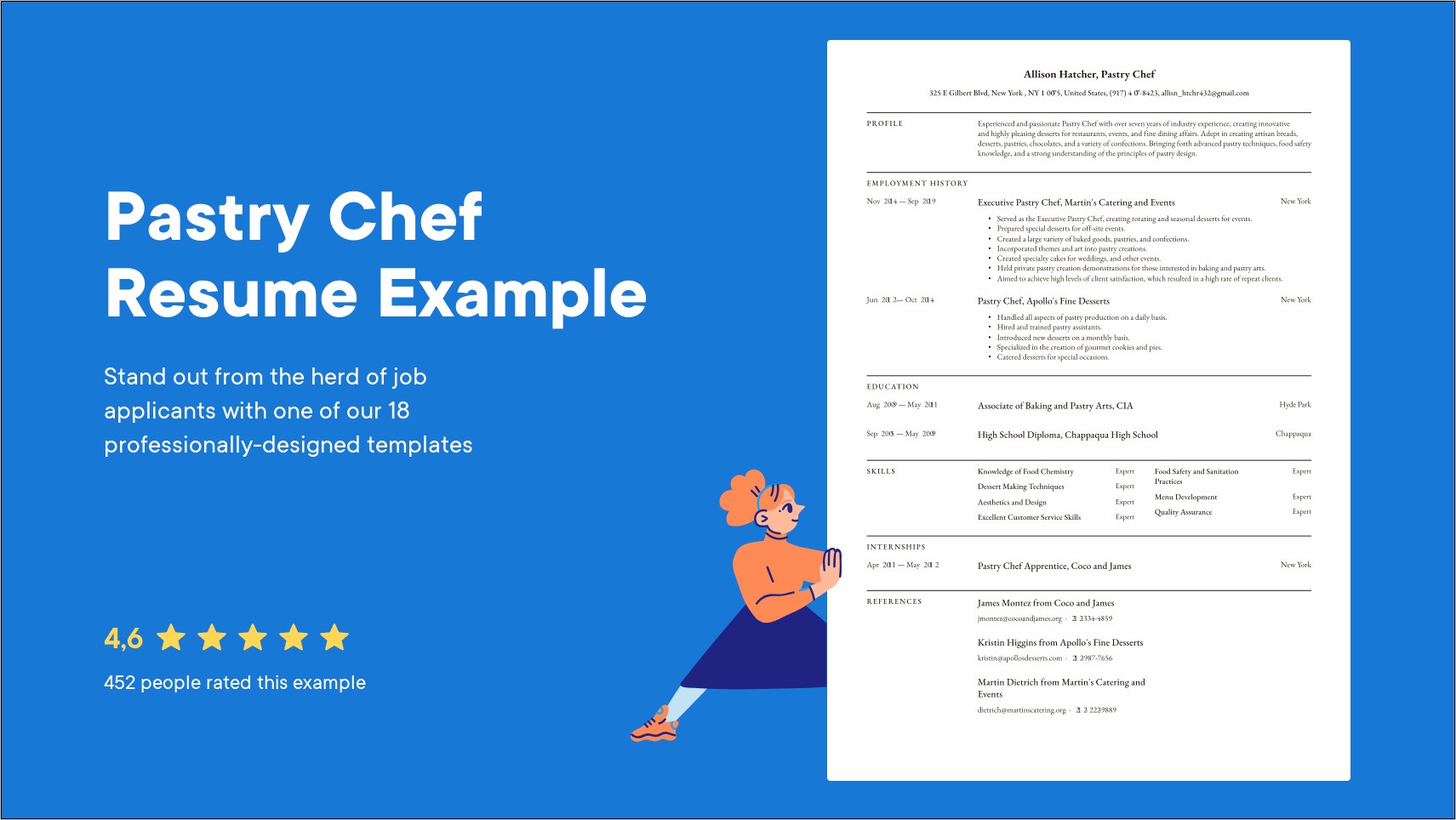 Sample Resume For Chef Job