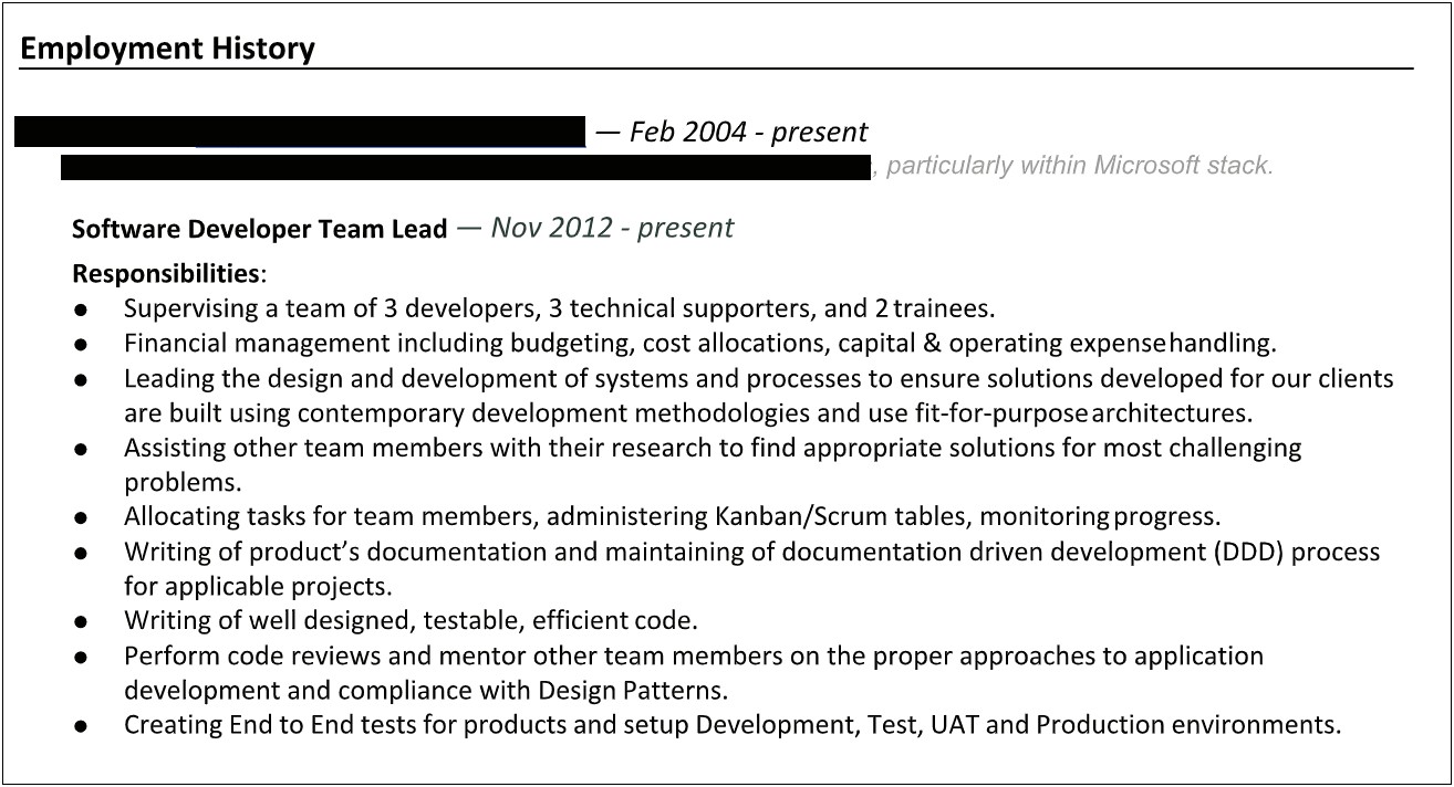 Sample Resume For Splunk Developer