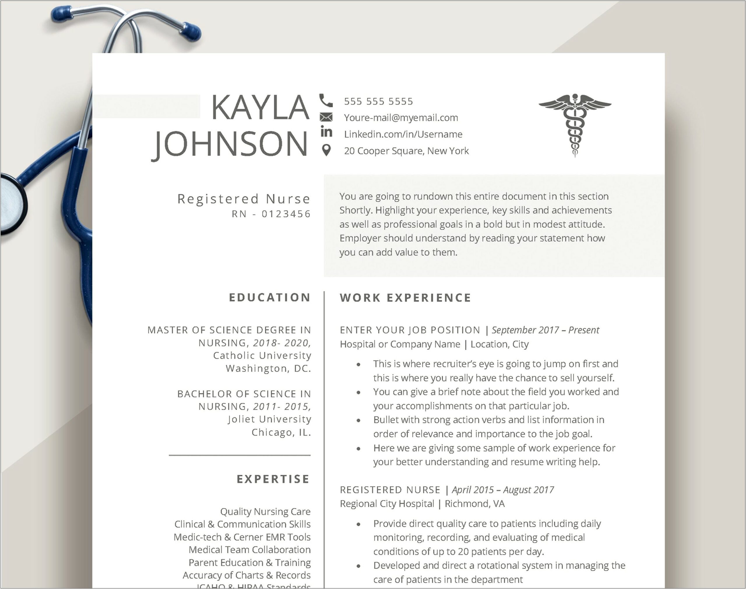 Sample Resume Registered Nurse Philippines