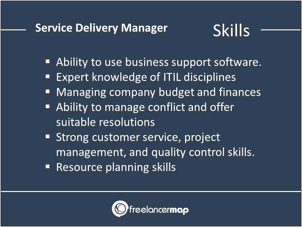 Sap Delivery Manager Sample Resume