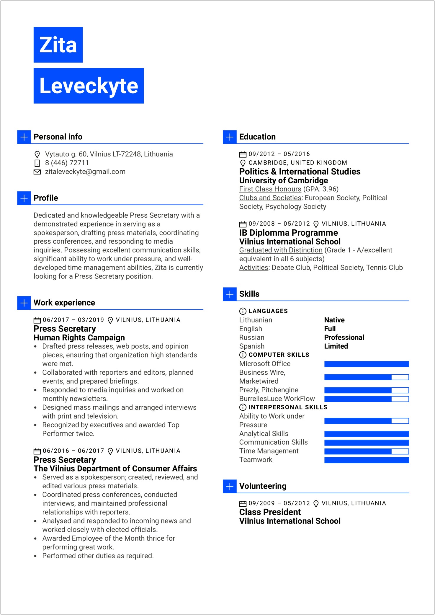 School Secretary Job Description Resume