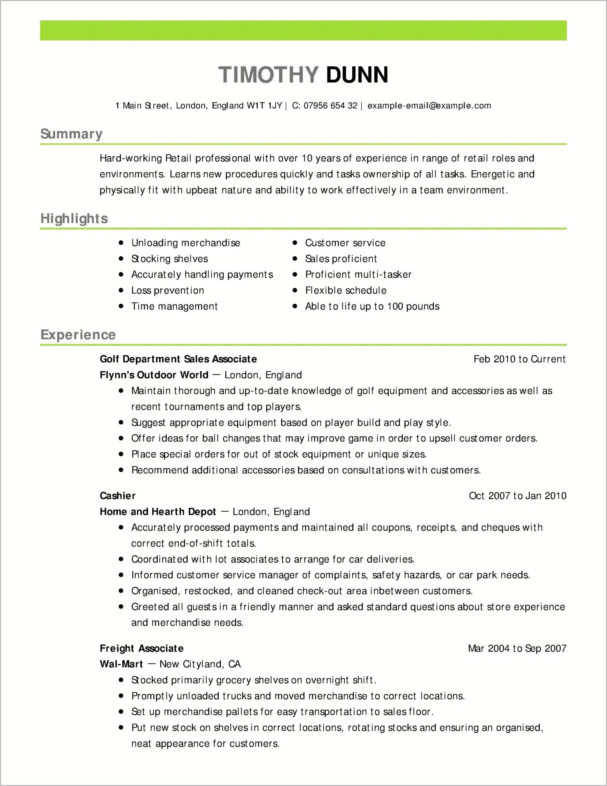 Service Manager Resume Cover Letter