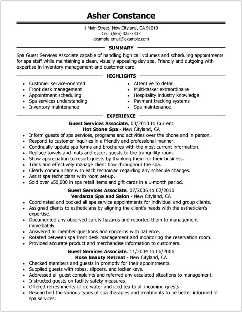 Short Term Jobs On Resume