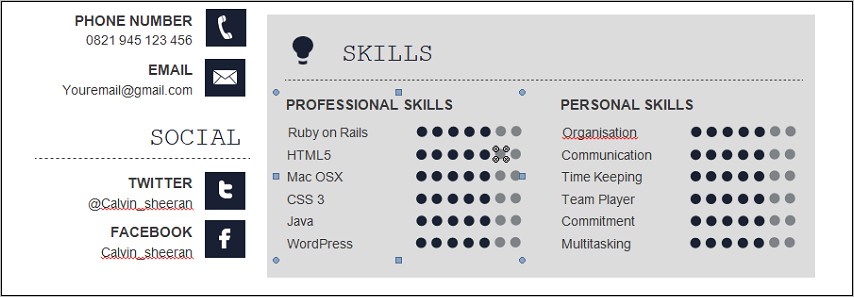 Show Computer Skills On Resume