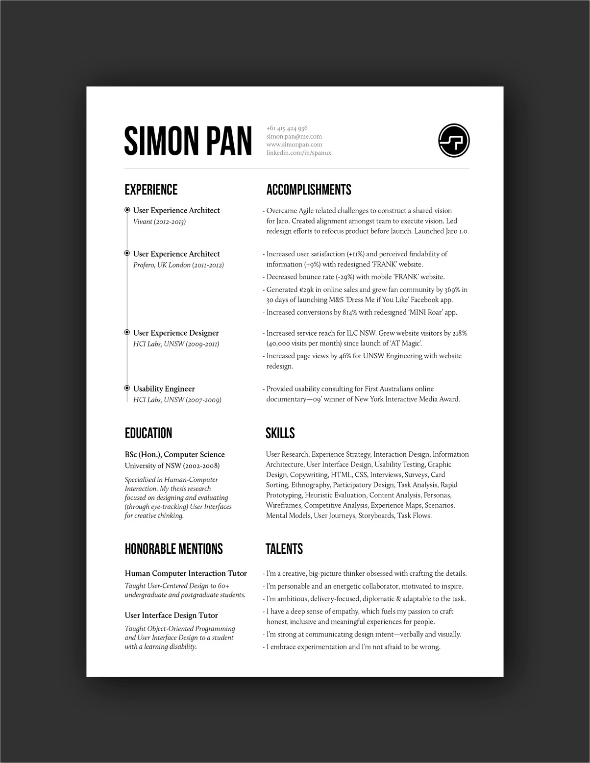 Show Me Some Resume Examples