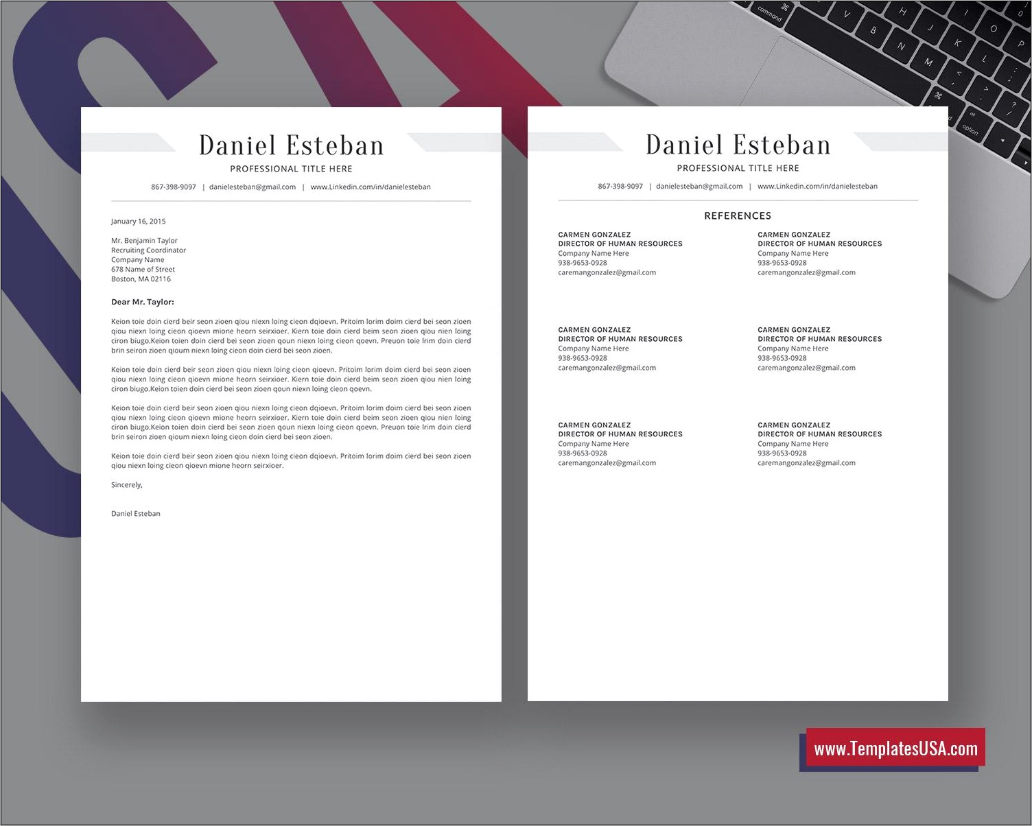 Simple Resume Templates For Jobs