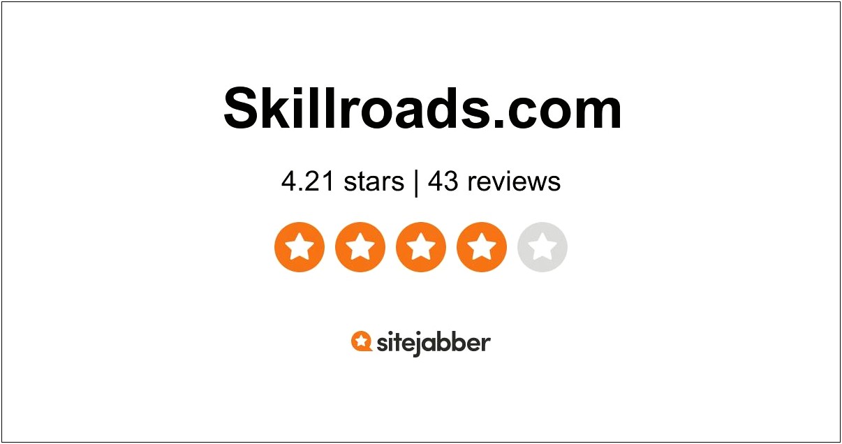 Skill Roads Resume Service Review