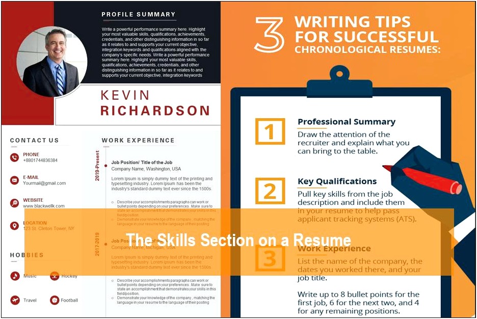Skill Set In Resume Means