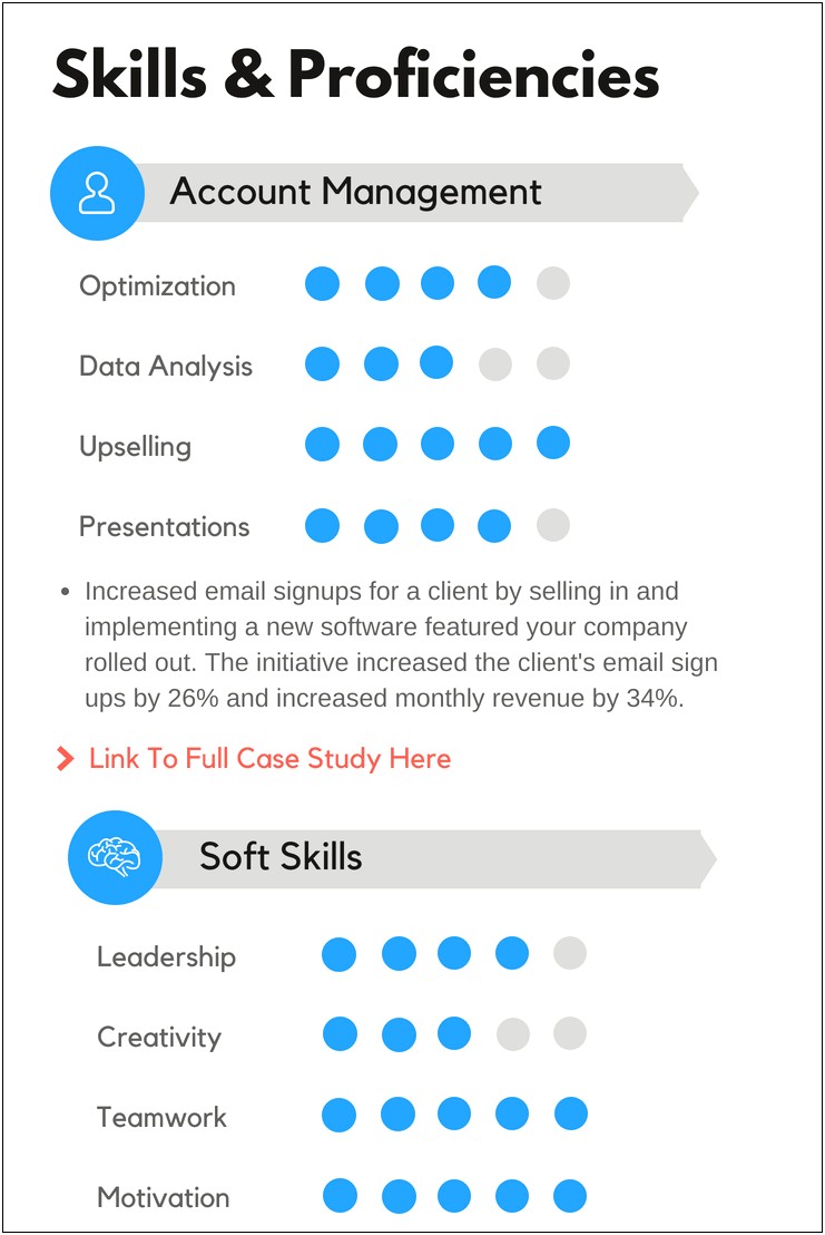 Skills Section In The Resume
