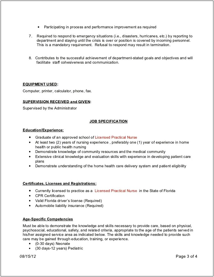 Staffing Coordinator Job Description Resume