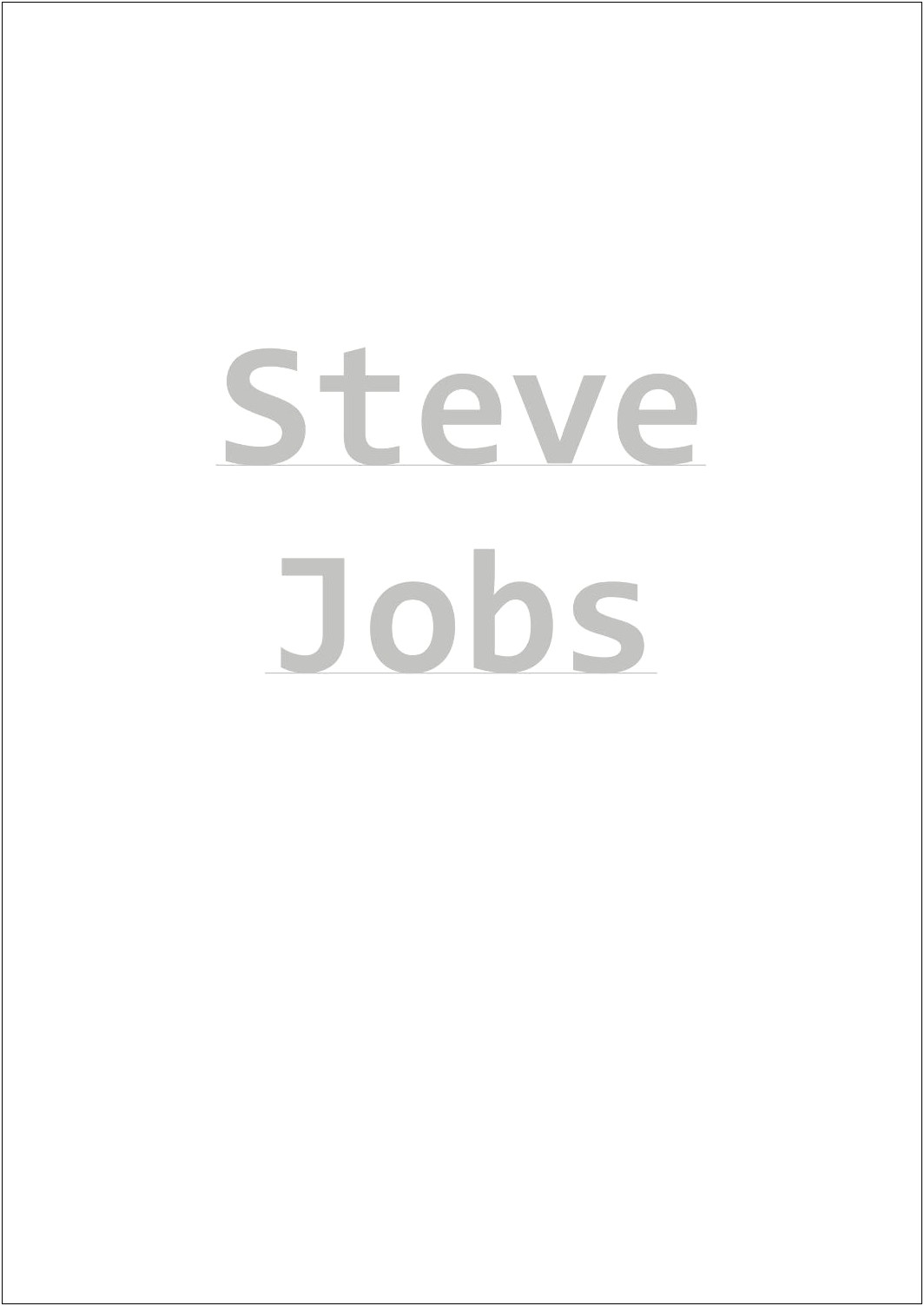 Steve Jobs Biografia Resumida Yahoo