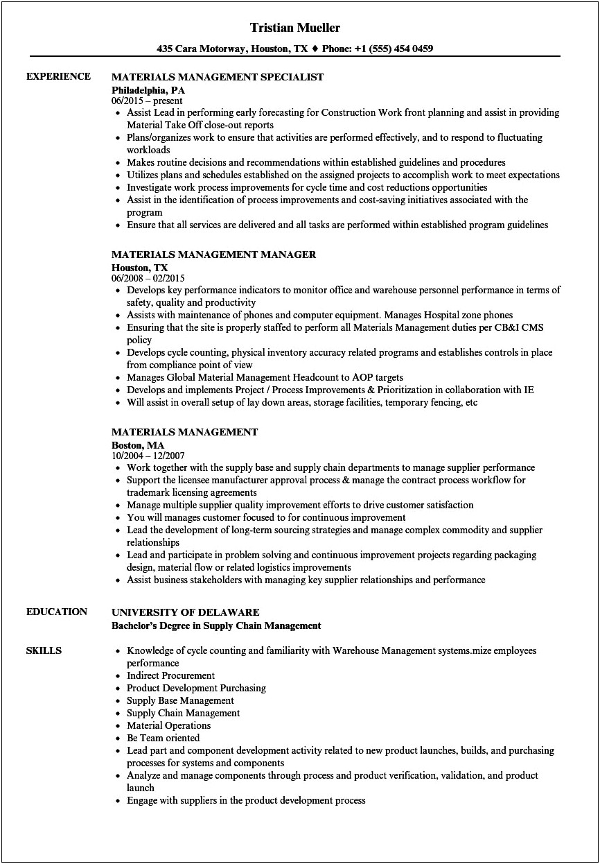 Storage Facilities Office Manager Resume