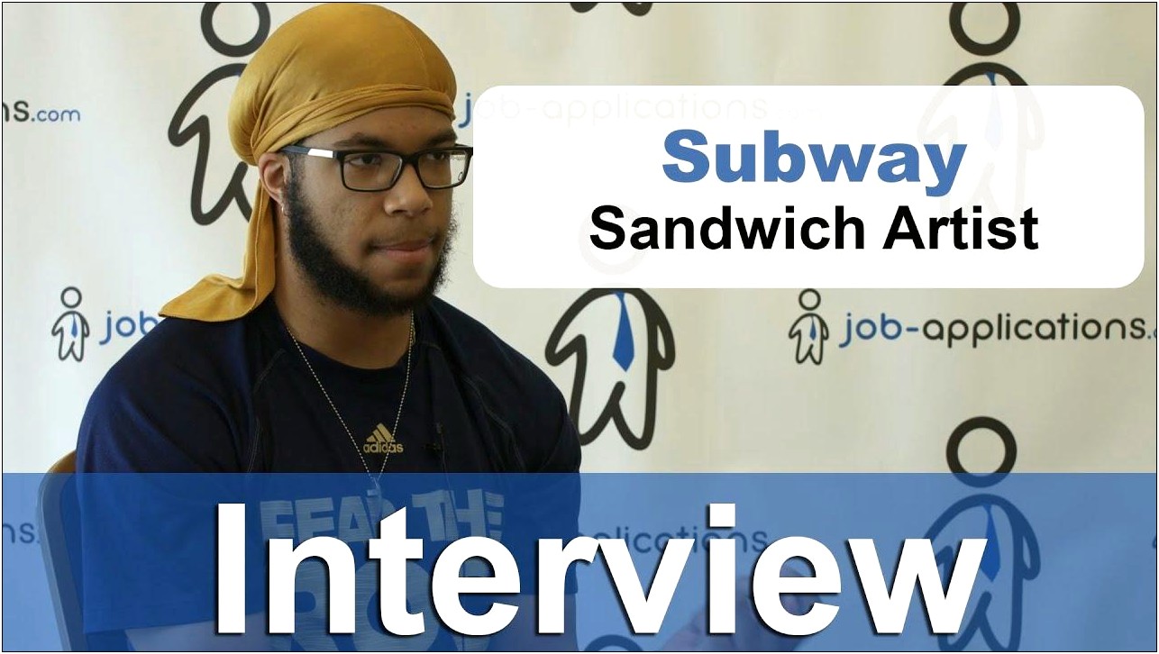 Subway Store Manager Resume Sample