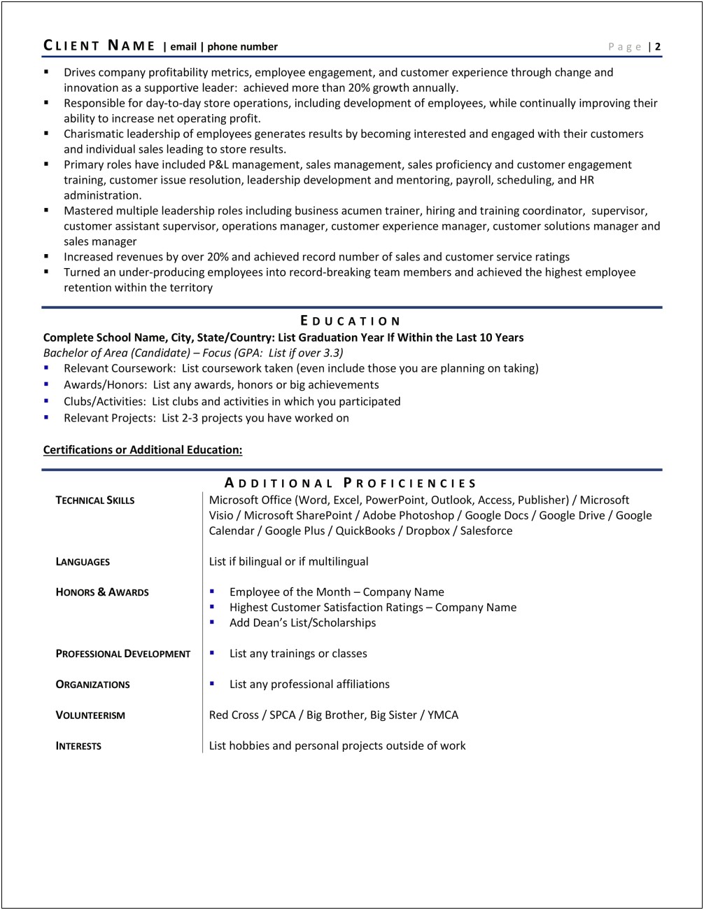 Summary For Office Manager Resume