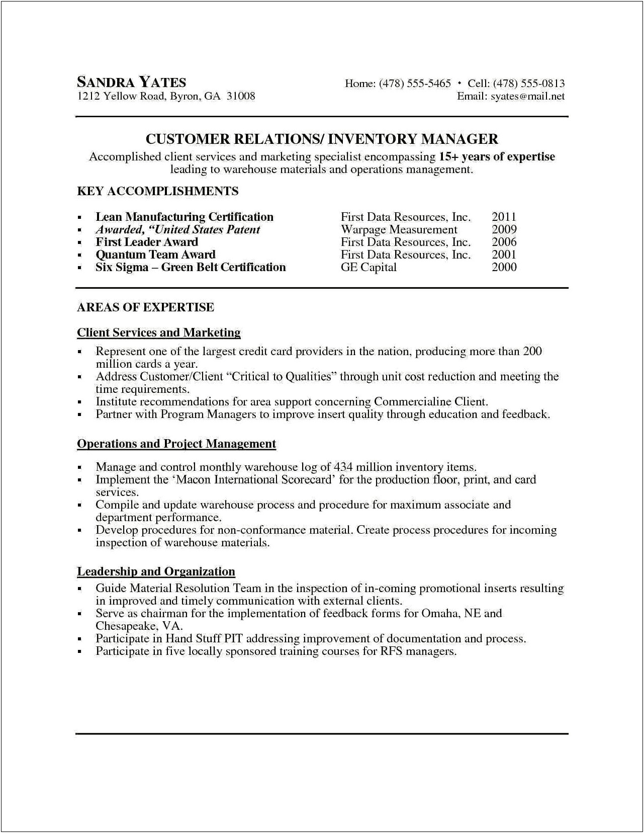 Support Analyst Job Description Resume