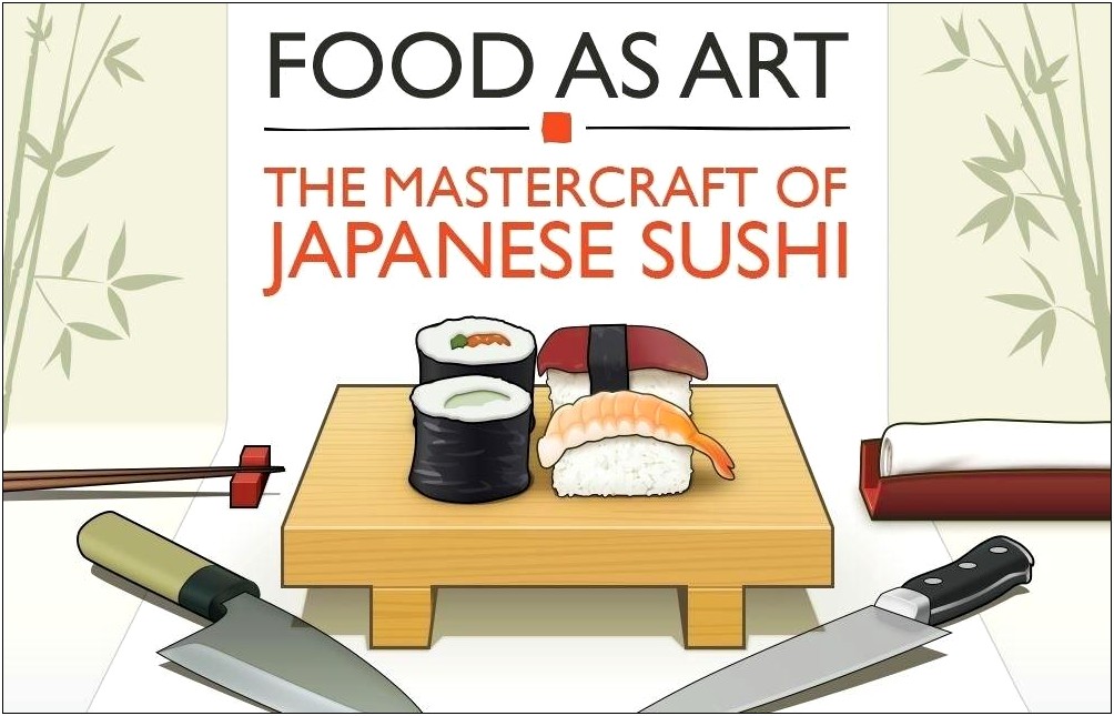 Sushi Chef Skills Resume Knife
