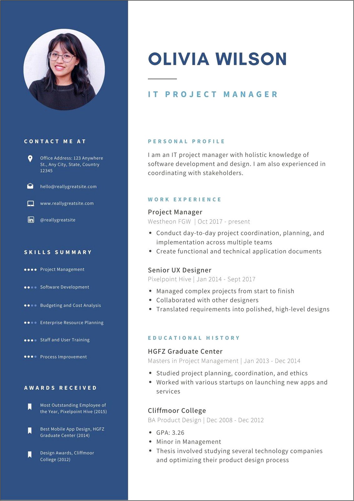 Templates For Resumes Free Online