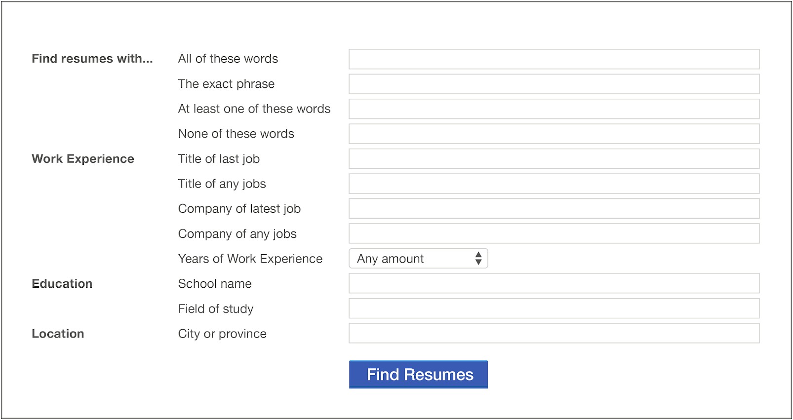 The Best Indeed Resume Search