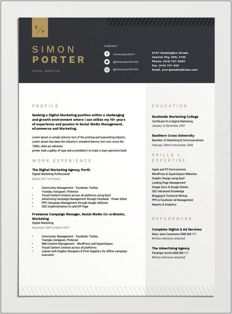 The Best Standout Resume Examples