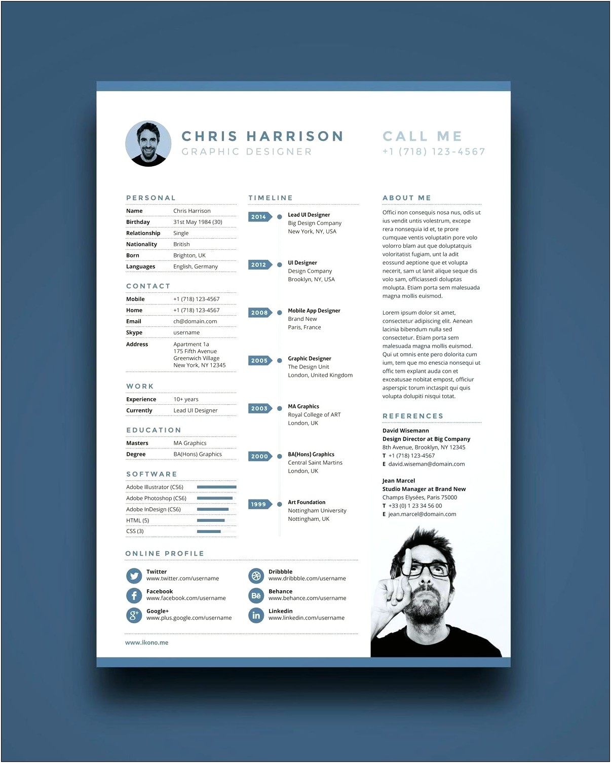 The Office Free Resume Template